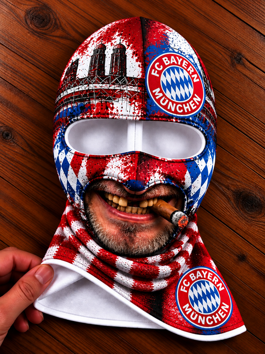 FC Bayern München Lustige Fan Balaclava – Fußball Sturmhaube
