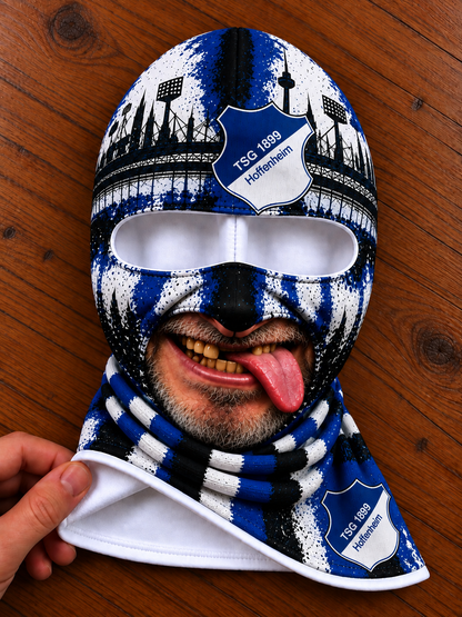 TSG Hoffenheim Lustige Fan Balaclava – Fußball Sturmhaube