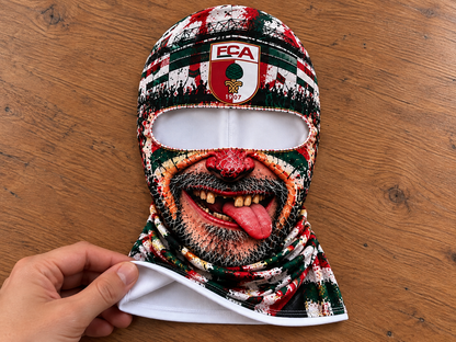FC Augsburg Lustige Fan Balaclava – Fußball Sturmhaube
