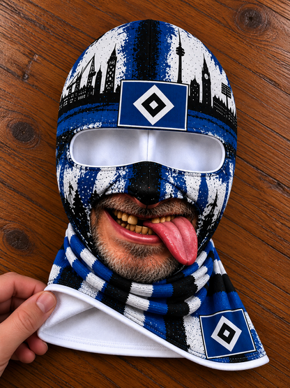 Hamburger SV Lustige Fan Balaclava – Fußball Sturmhaube