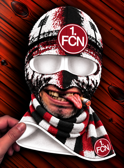 1. FC Nürnberg Lustige Fan Balaclava – Fußball Sturmhaube