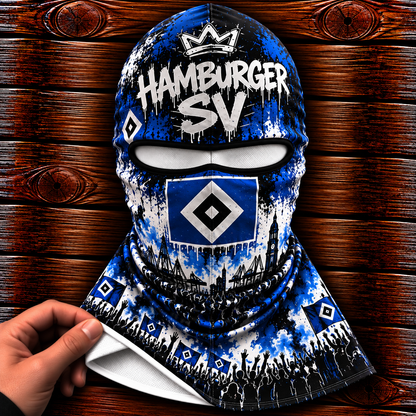 Hamburger SV Ultras Graffiti Balaclava – Fußball Fan Sturmhaube | Premium Streetwear Edition