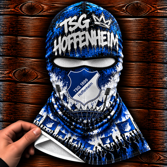 TSG Hoffenheim Ultras Graffiti Balaclava – Fußball Fan Sturmhaube | Premium Streetwear Edition