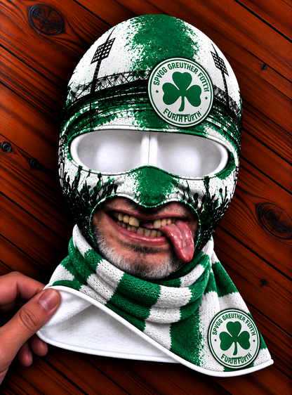 SpVgg Greuther Fürth Lustige Fan Balaclava – Fußball Sturmhaube