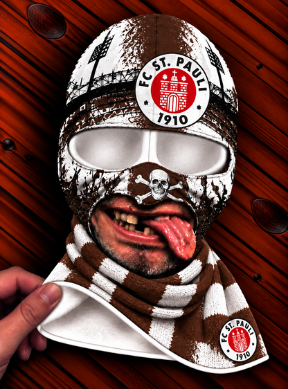 FC St. Pauli Lustige Fan Balaclava – Fußball Sturmhaube