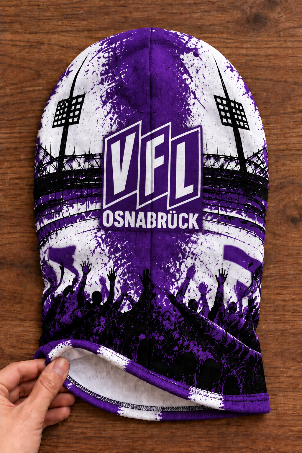 VfL Osnabrück Lustige Fan Balaclava – Fußball Sturmhaube