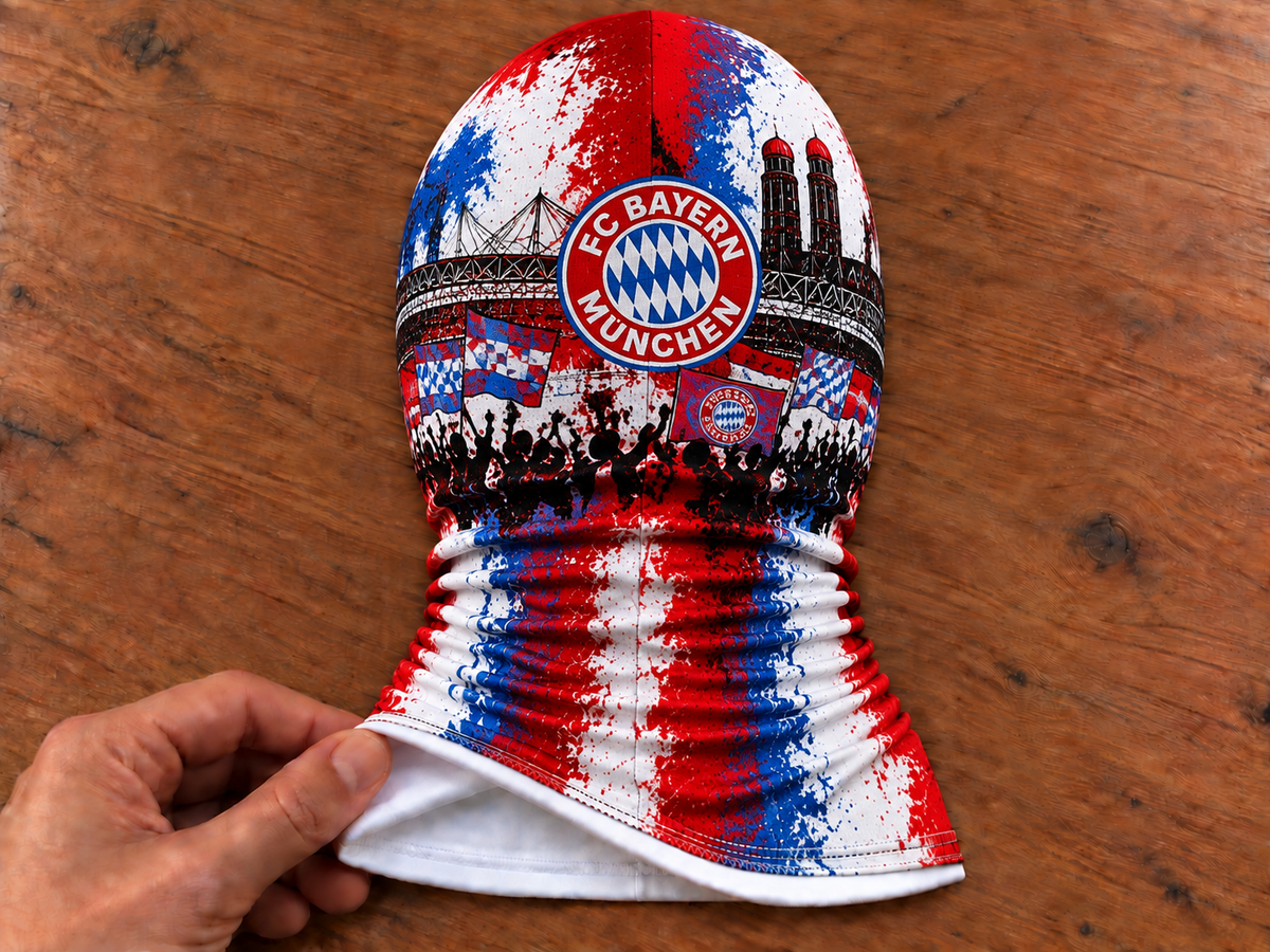 FC Bayern München Lustige Fan Balaclava – Fußball Sturmhaube