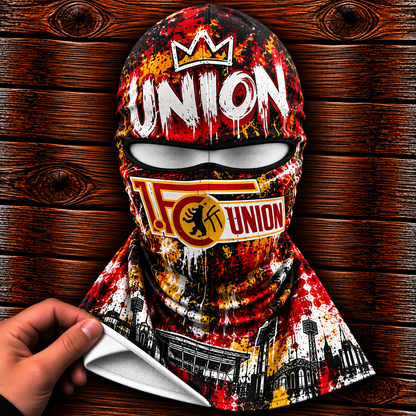 1. FC Union Berlin Ultras Graffiti Balaclava – Fußball Fan Sturmhaube | Premium Streetwear Edition