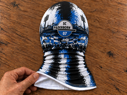 SC Paderborn 07 Lustige Fan Balaclava – Fußball Sturmhaube