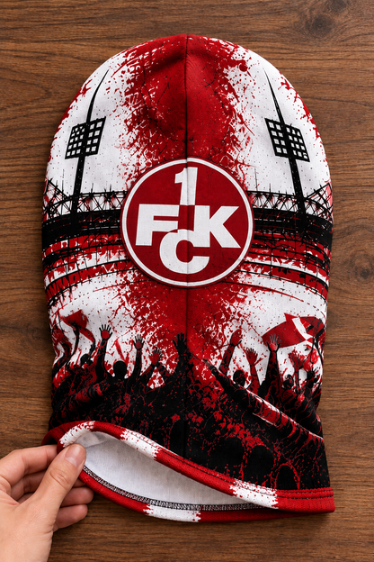 1. FC Kaiserslautern Lustige Fan Balaclava – Fußball Sturmhaube