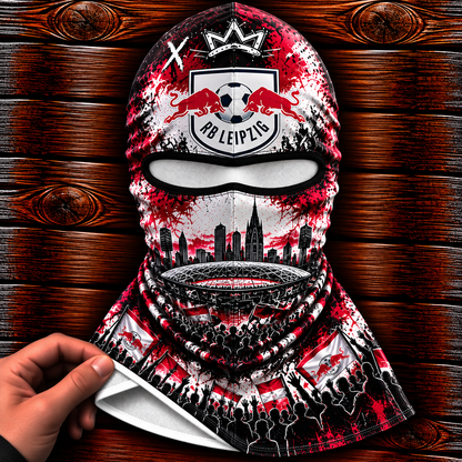 RB Leipzig Ultras Graffiti Balaclava – Fußball Fan Sturmhaube | Premium Streetwear Edition