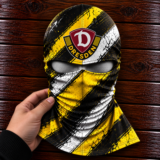Dynamo Dresden Horror Balaclava – Gruselige Fußball Fan Sturmhaube | Halloween Maske