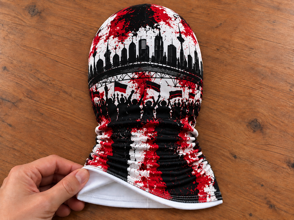 Eintracht Frankfurt Lustige Fan Balaclava – Fußball Sturmhaube