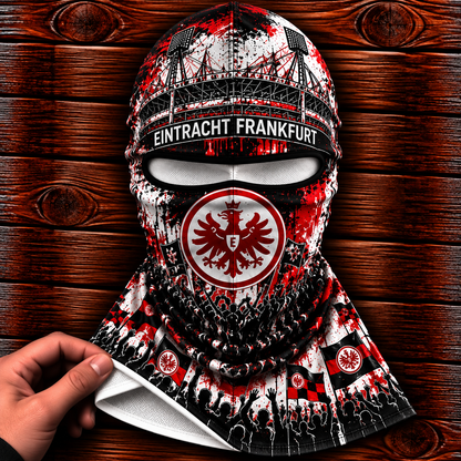 Eintracht Frankfurt Ultras Graffiti Balaclava – Fußball Fan Sturmhaube | Premium Streetwear Edition