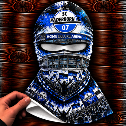 SC Paderborn 07 Ultras Graffiti Balaclava – Fußball Fan Sturmhaube | Premium Streetwear Edition