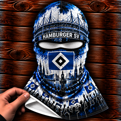 Hamburger SV Ultras Graffiti Balaclava – Fußball Fan Sturmhaube | Premium Streetwear Edition