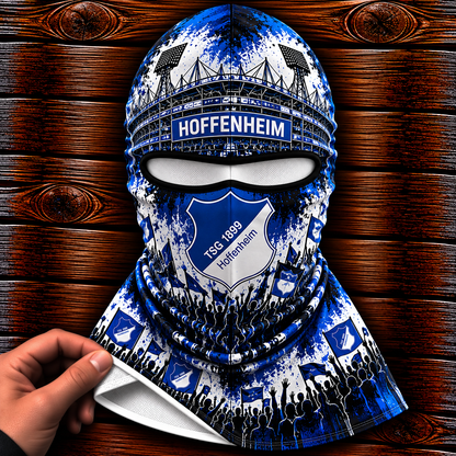 TSG Hoffenheim Ultras Graffiti Balaclava – Fußball Fan Sturmhaube | Premium Streetwear Edition