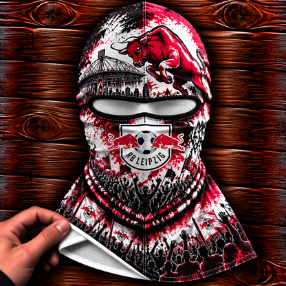 RB Leipzig Ultras Graffiti Balaclava – Fußball Fan Sturmhaube | Premium Streetwear Edition