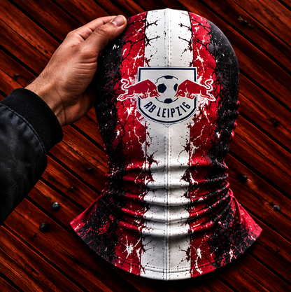 RB Leipzig Horror Balaclava – Gruselige Fußball Fan Sturmhaube | Halloween Maske