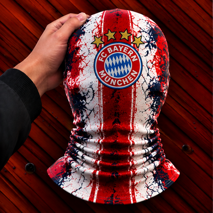 FC Bayern München Horror Balaclava – Gruselige Fußball Fan Sturmhaube | Halloween Maske