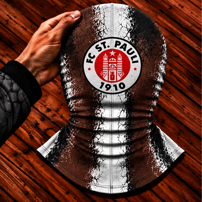 FC St. Pauli Horror Balaclava – Gruselige Fußball Fan Sturmhaube | Halloween Maske