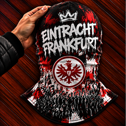 Eintracht Frankfurt Ultras Graffiti Balaclava – Fußball Fan Sturmhaube | Premium Streetwear Edition