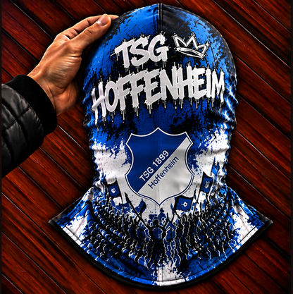 TSG Hoffenheim Ultras Graffiti Balaclava – Fußball Fan Sturmhaube | Premium Streetwear Edition
