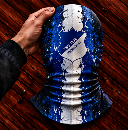 TSG Hoffenheim Horror Balaclava – Gruselige Fußball Fan Sturmhaube | Halloween Maske