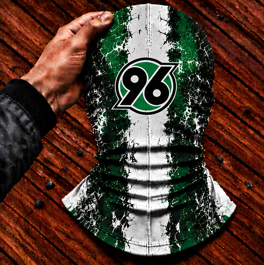 Hannover 96 Horror Balaclava – Gruselige Fußball Fan Sturmhaube | Halloween Maske