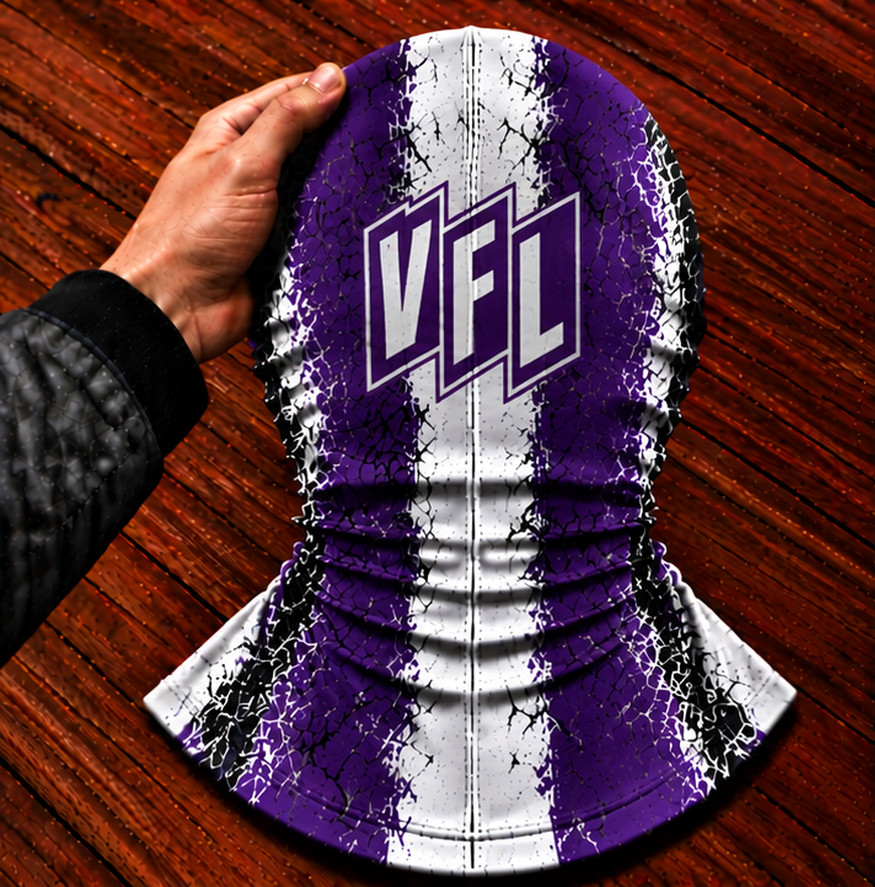 VfL Osnabrück Horror Balaclava – Gruselige Fußball Fan Sturmhaube | Halloween Maske