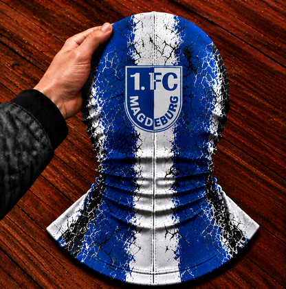 1. FC Magdeburg Horror Balaclava – Gruselige Fußball Fan Sturmhaube | Halloween Maske