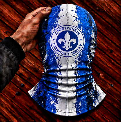 SV Darmstadt 98 Horror Balaclava – Gruselige Fußball Fan Sturmhaube | Halloween Maske