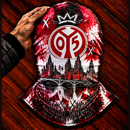 1. FSV Mainz 05 Ultras Graffiti Balaclava – Fußball Fan Sturmhaube | Premium Streetwear Edition