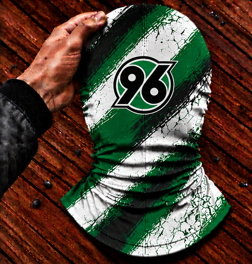 Hannover 96 Horror Balaclava – Gruselige Fußball Fan Sturmhaube | Halloween Maske