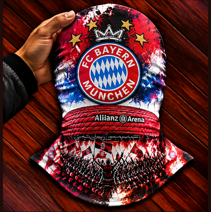 FC Bayern München Ultras Graffiti Balaclava – Fußball Fan Sturmhaube | Premium Streetwear Edition