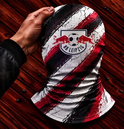 RB Leipzig Horror Balaclava – Gruselige Fußball Fan Sturmhaube | Halloween Maske