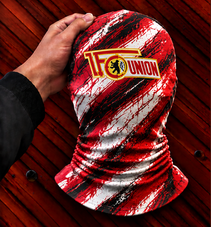 1. FC Union Berlin Horror Balaclava – Gruselige Fußball Fan Sturmhaube | Halloween Maske