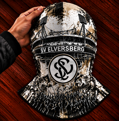 SV Elversberg Ultras Graffiti Balaclava – Fußball Fan Sturmhaube | Premium Streetwear Edition