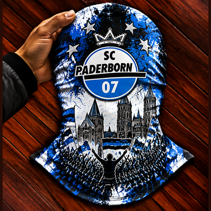 SC Paderborn 07 Ultras Graffiti Balaclava – Fußball Fan Sturmhaube | Premium Streetwear Edition