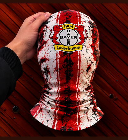 Bayer 04 Leverkusen Horror Balaclava – Gruselige Fußball Fan Sturmhaube | Halloween Maske