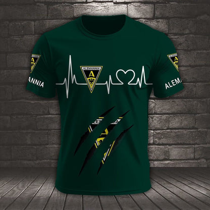Alemannia Aachen Neues Design T-Shirt