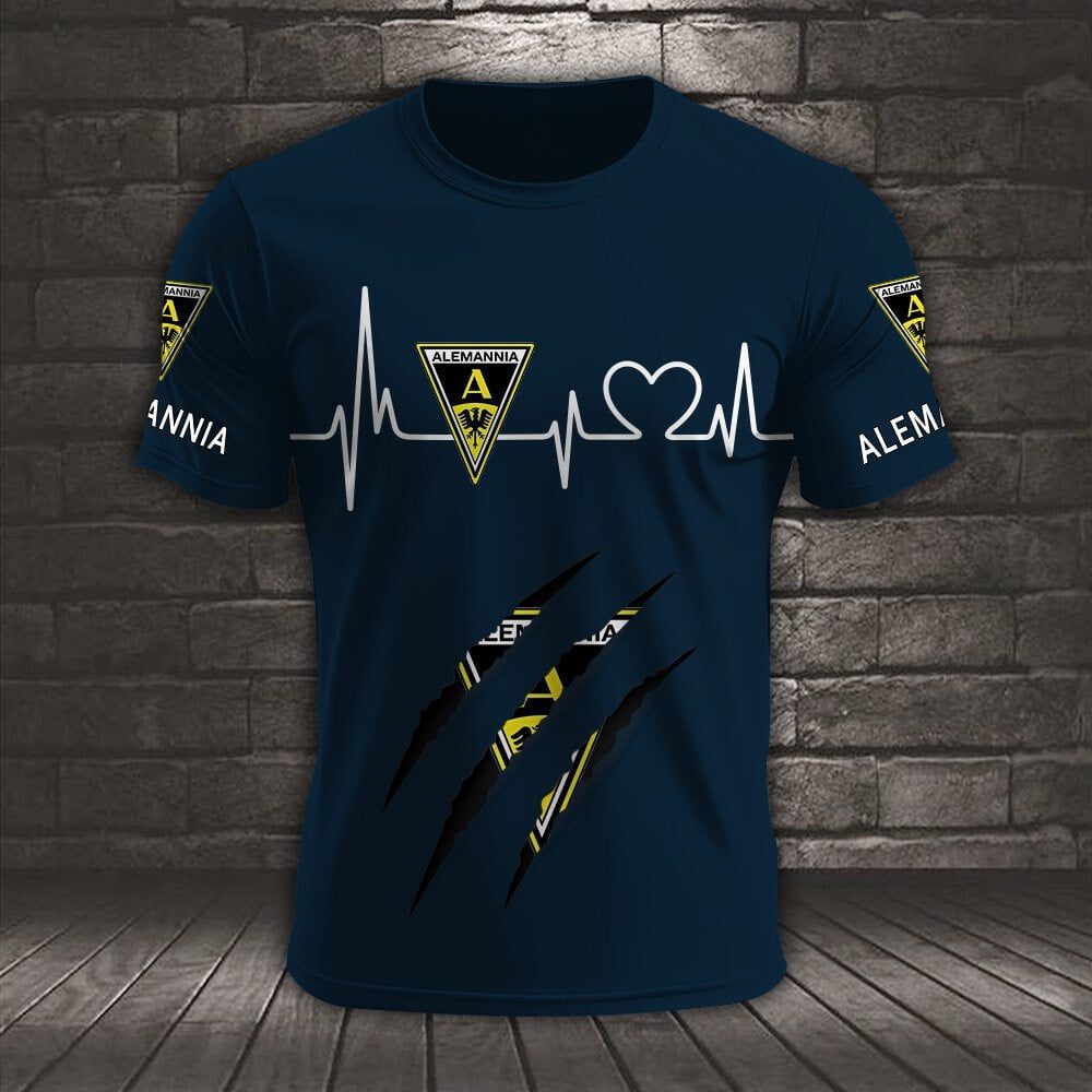Alemannia Aachen Neues Design T-Shirt
