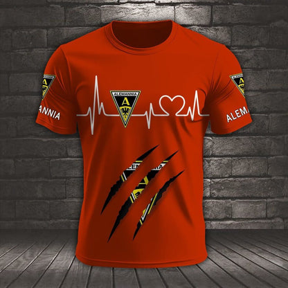Alemannia Aachen Neues Design T-Shirt