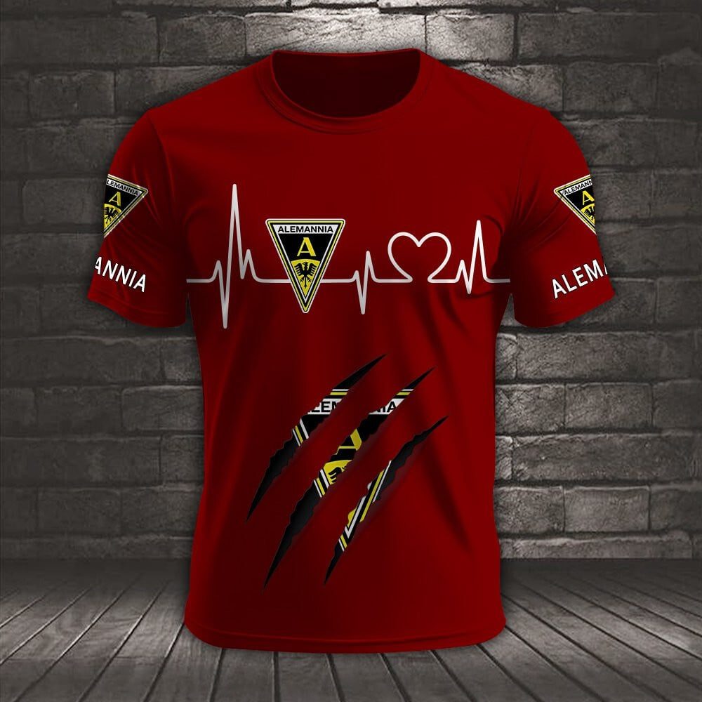 Alemannia Aachen Neues Design T-Shirt