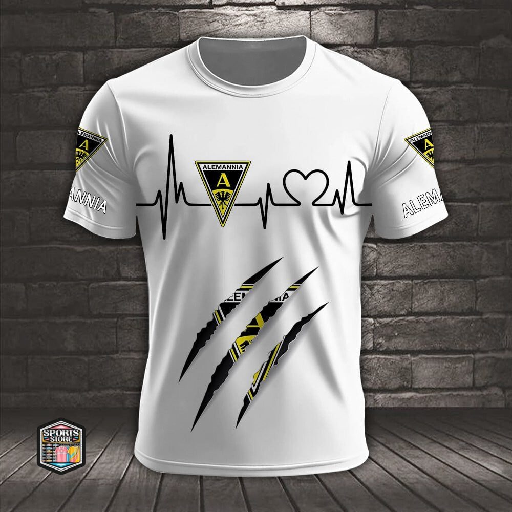 Alemannia Aachen Neues Design T-Shirt