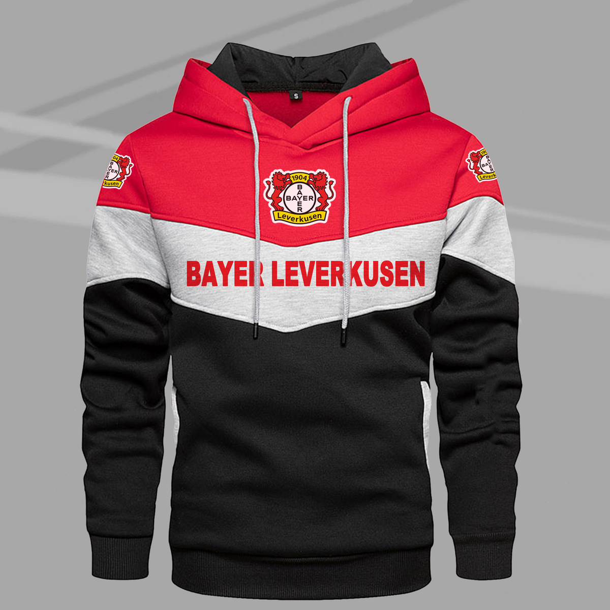 Bayer 04 Leverkusen Sonderausgabe Mehrfarbiger Kapuzenpullover
