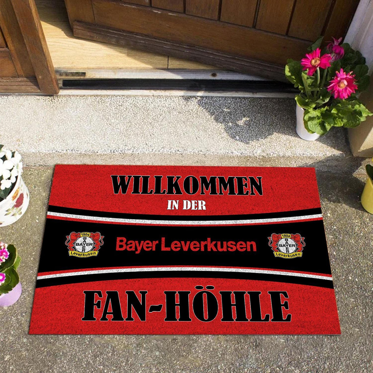 Bayer 04 Leverkusen Neue Version Fußmatte aus Gummi