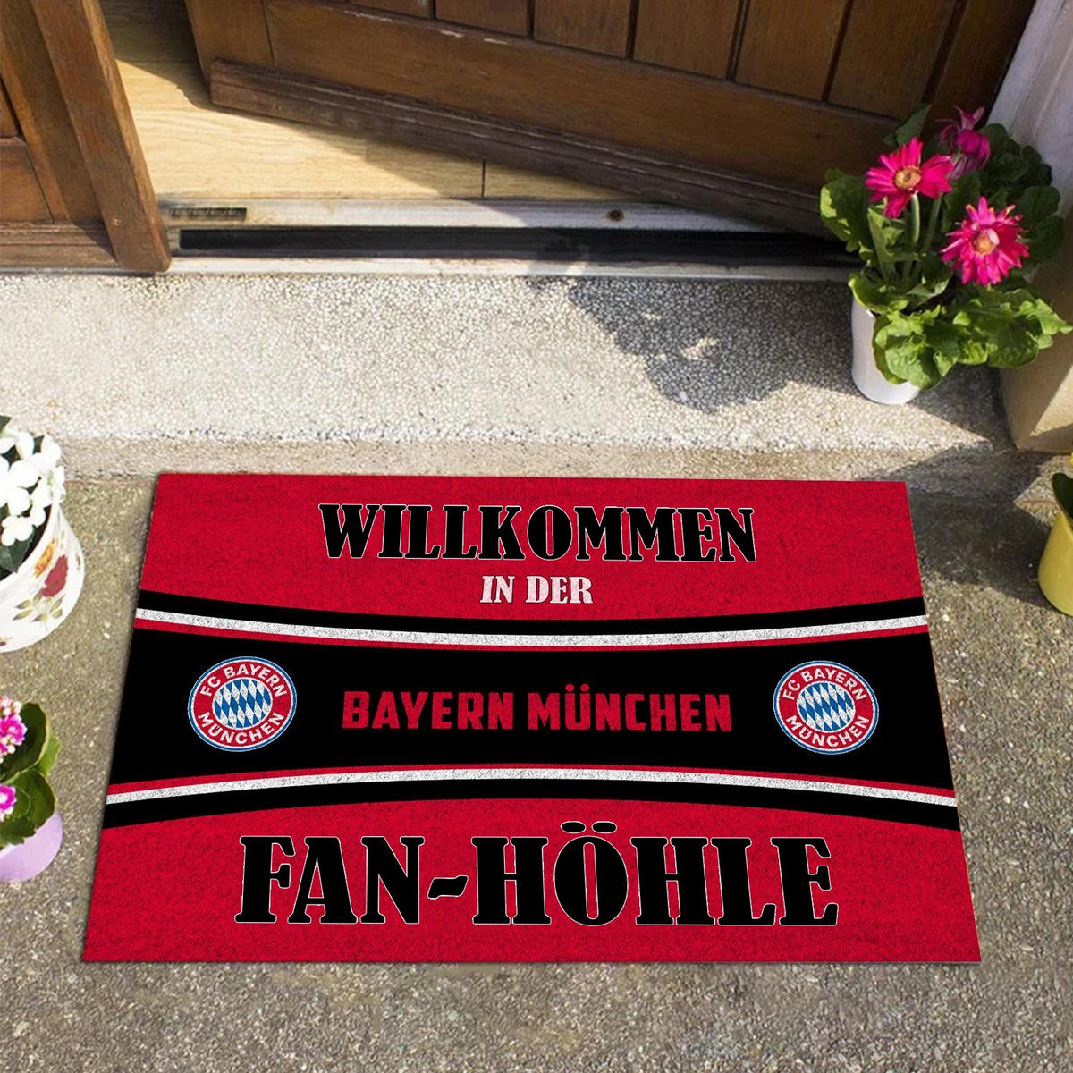 Bayern München Neue Version Fußmatte aus Gummi