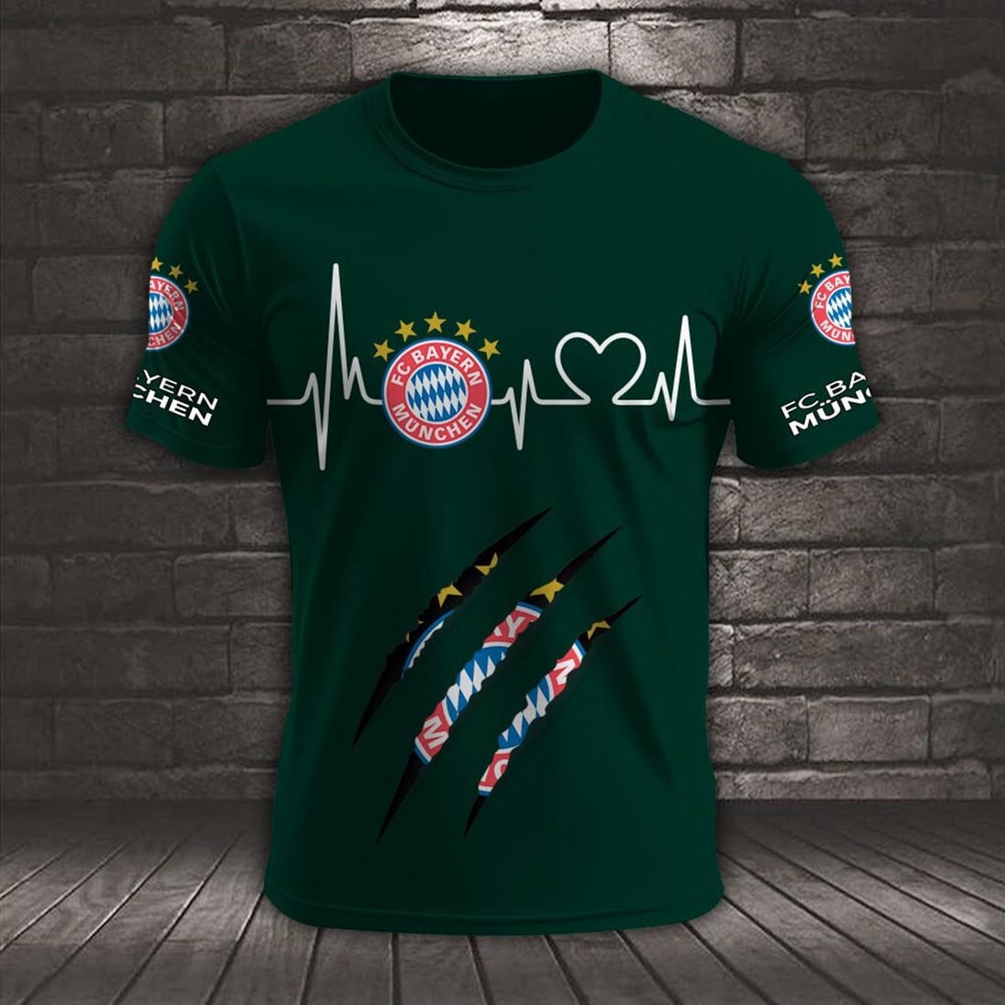 Bayern München Neues Design T-Shirt