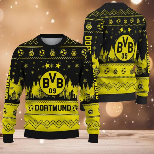 Borussia Dortmund Sonderausgabe Weihnachtspullover